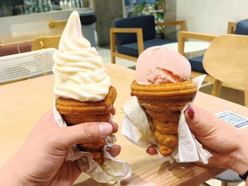 churro helado La Catrina