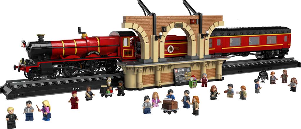El Hogwarts Express, el tren de Harry Potter llega a Lego 3