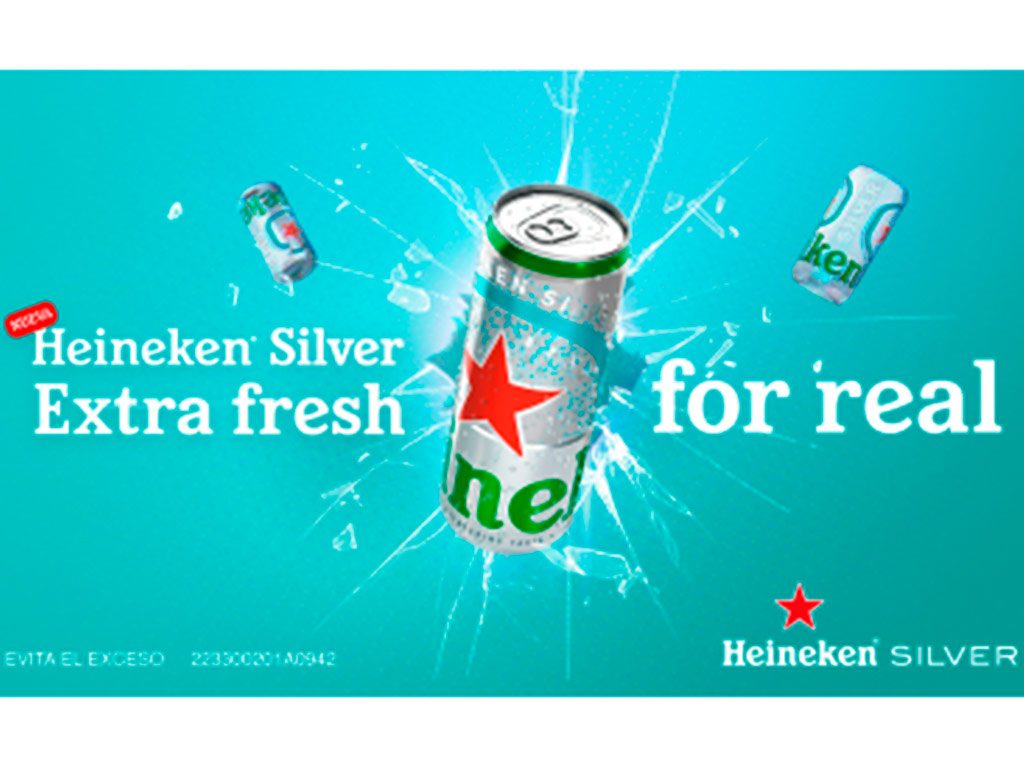 HEINEKEN México da la bienvenida a Heineken Sivler, la cerveza más refrescante que llegó desde el universo virtual para quedarse