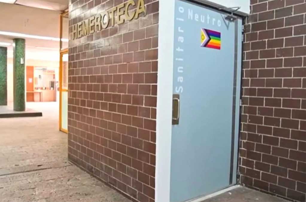 ¡Entérate! La UNAM habilita baño neutro en la Facultad de Química 1