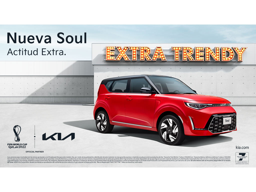 La nueva Kia Soul 2023, tiene la Actitud Extra que necesitas en tu vida