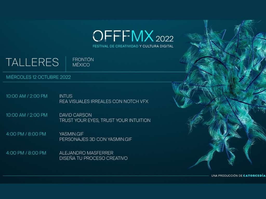 Talleres Festival OFFF MX 2022