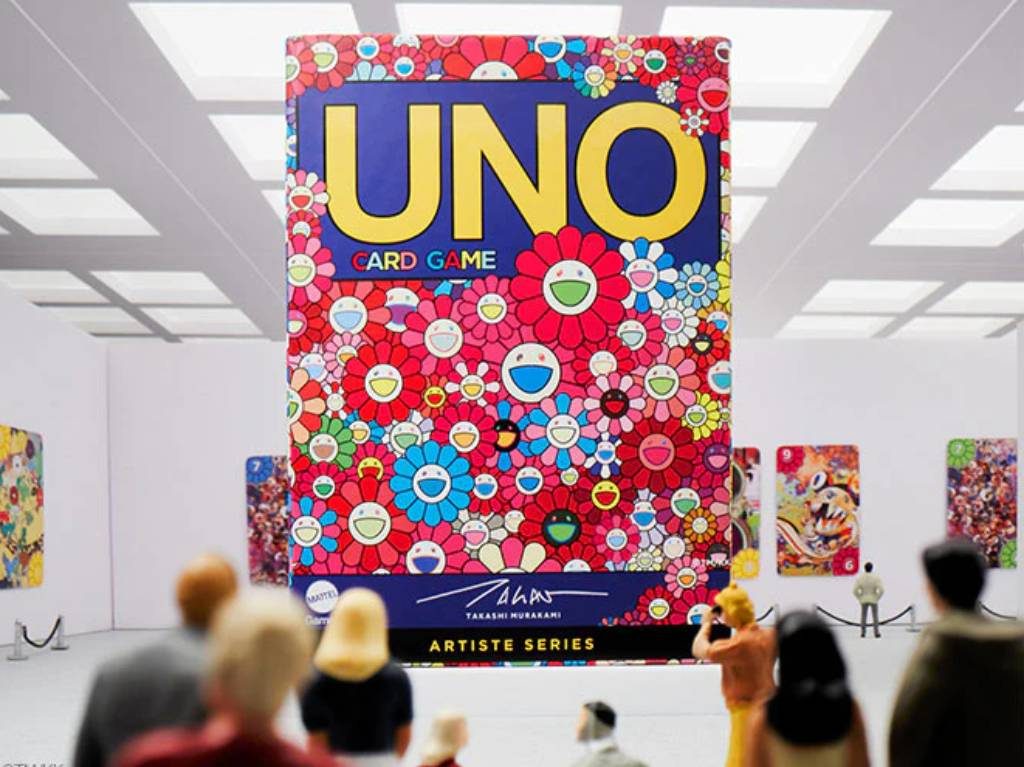 UNO lanza su baraja especial con obras Takashi Murakami
