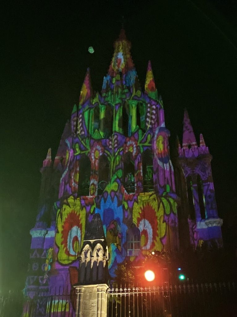 Video Mapping en San Miguel de Allende