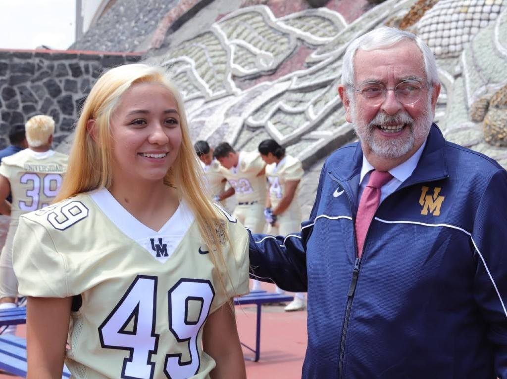 Andrea Martínez, pateadora de Pumas CU