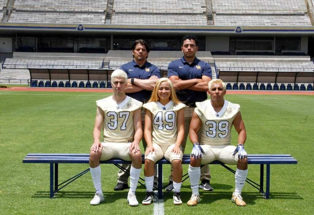 Andrea Martínez, pateadora de Pumas CU