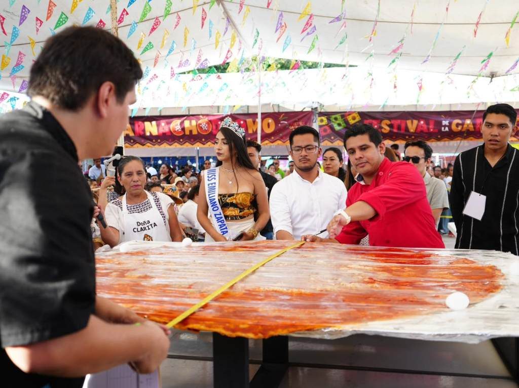 Rompen récord de la garnacha más grande del mundo en Veracruz