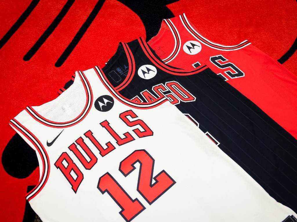 Motorola aparecerá en la camiseta de los Chicago Bulls gracias a su nuevo partnership