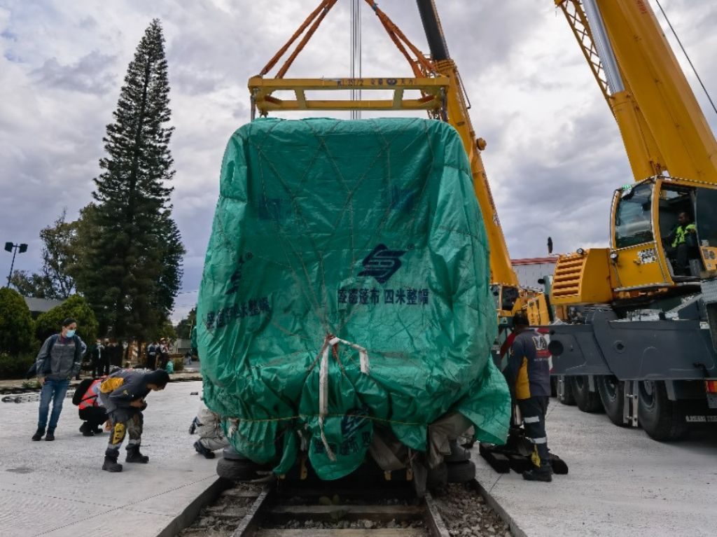 El primer tren de la Línea 1 del metro ¡Ha llegado a la CDMX! 2