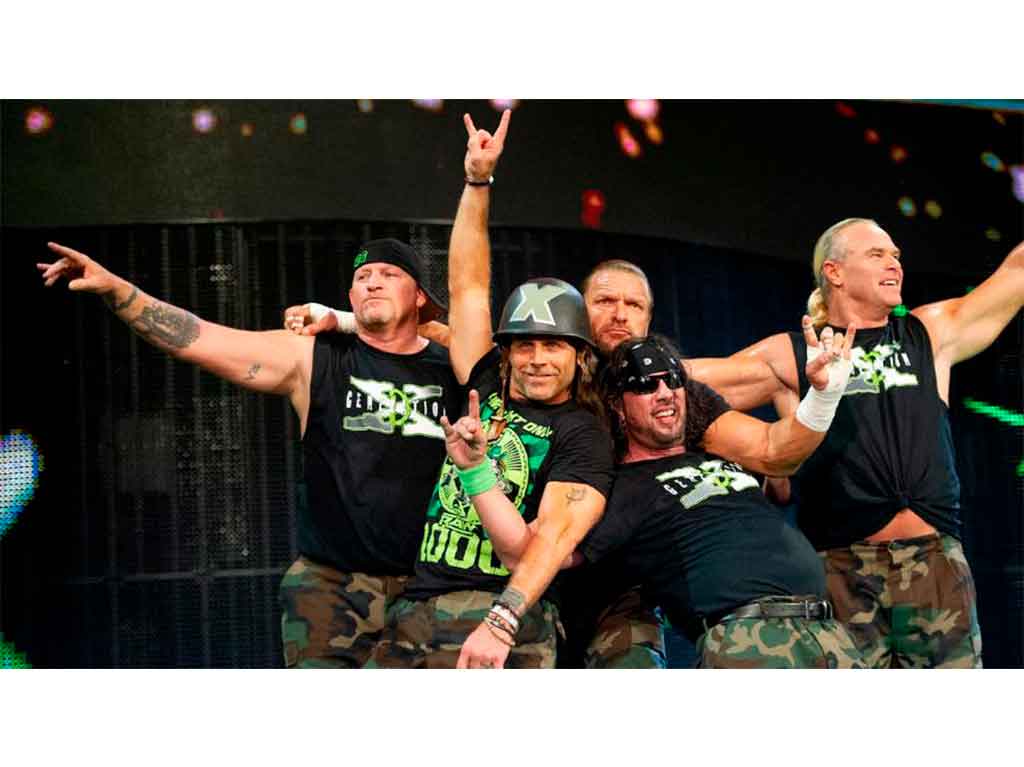 D Generation X 25 años de la mejor facción de la WWE