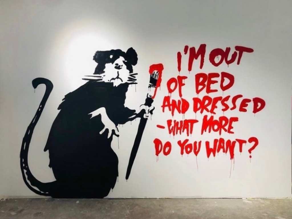 ¡Habrá exposición de Banksy en CDMX durante el mes de octubre!