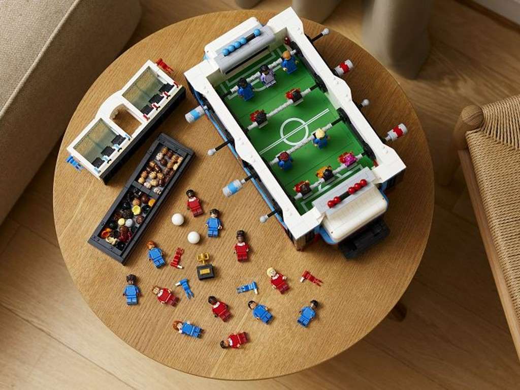 Arma las retas con tus amigos con el nuevo set LEGO Ideas futbolito
