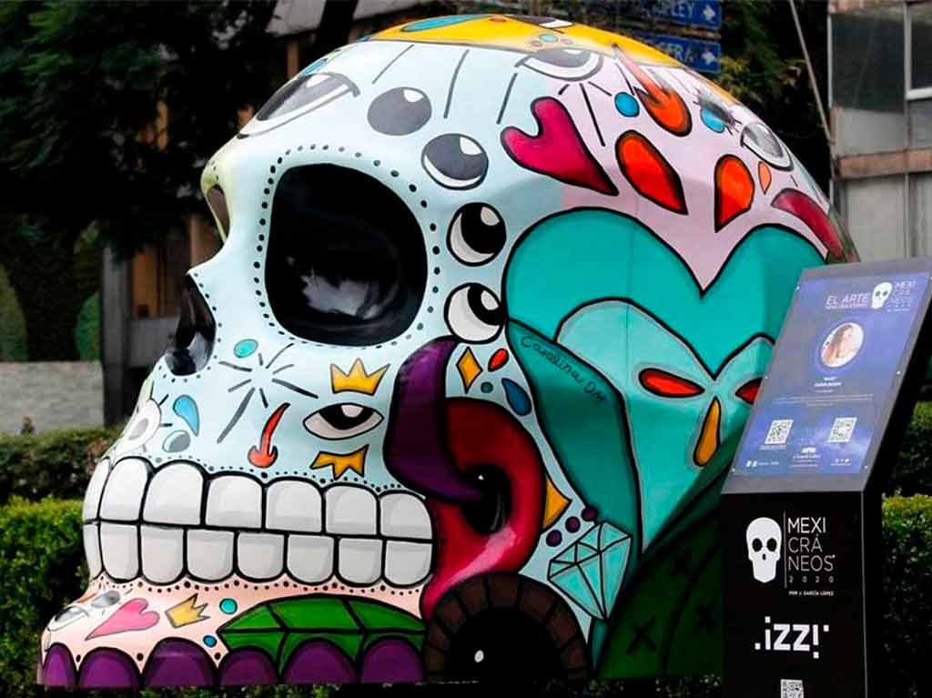 Mexicráneos llega a Paseo de la Reforma por el Día de Muertos ¡No te los pierdas!