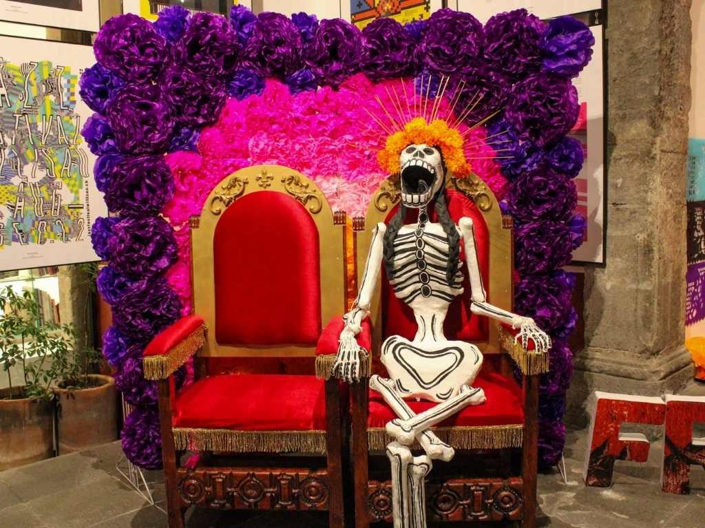 Ofrenda de Día de Muertos en el Museo Franz Mayer 2022