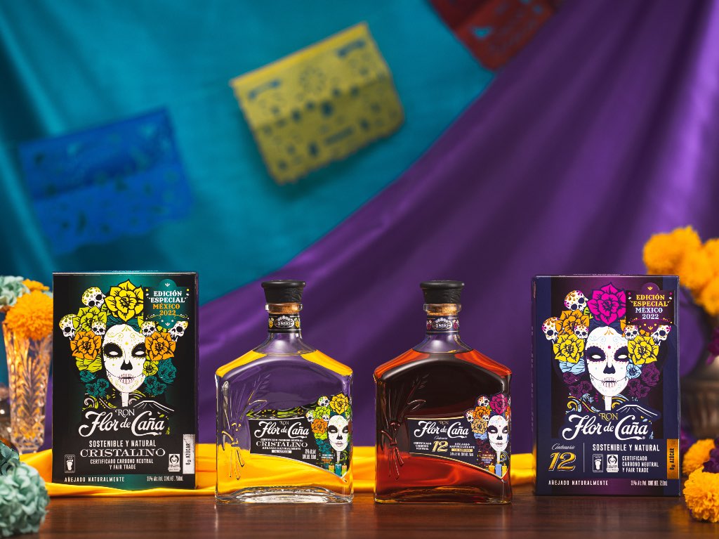 Ron Flor de Caña edición Catrina: la botella especial para celebrar a México