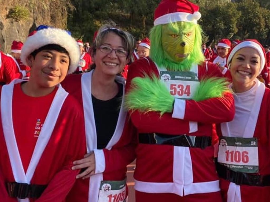 Carrera de Santa Claus 2022 en Ciudad de México: rumbo a navidad