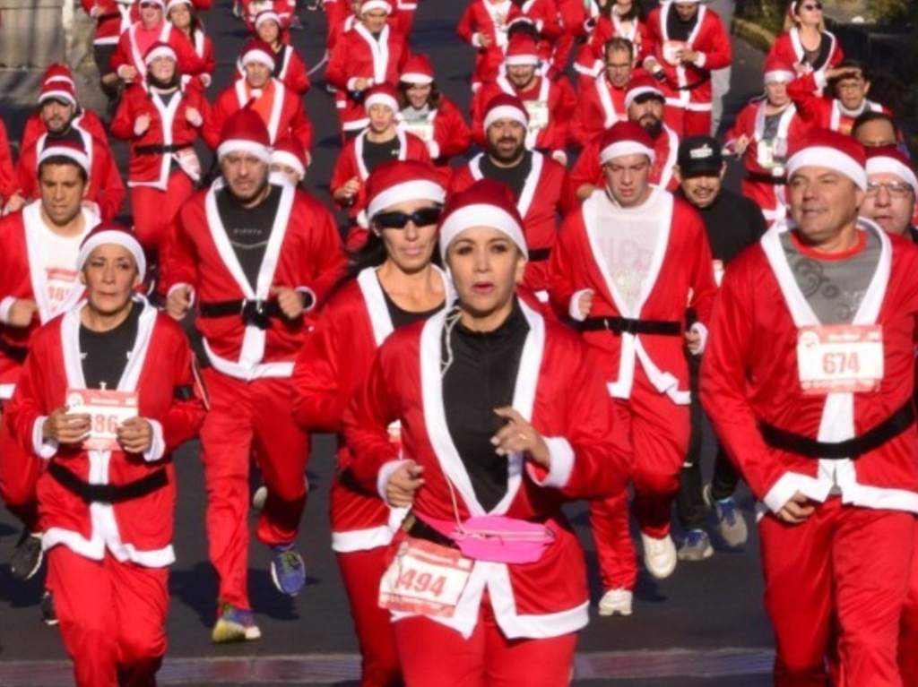 Foto: The Santa Run México/ FB