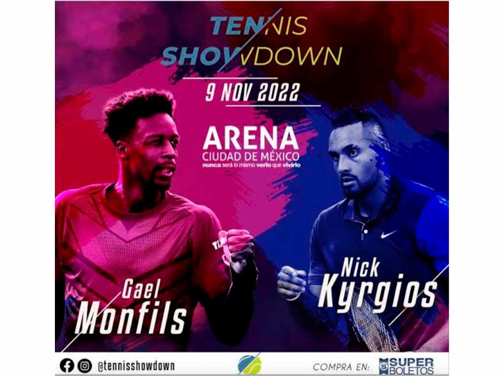 Tennis Showdown en la Arena Ciudad de México