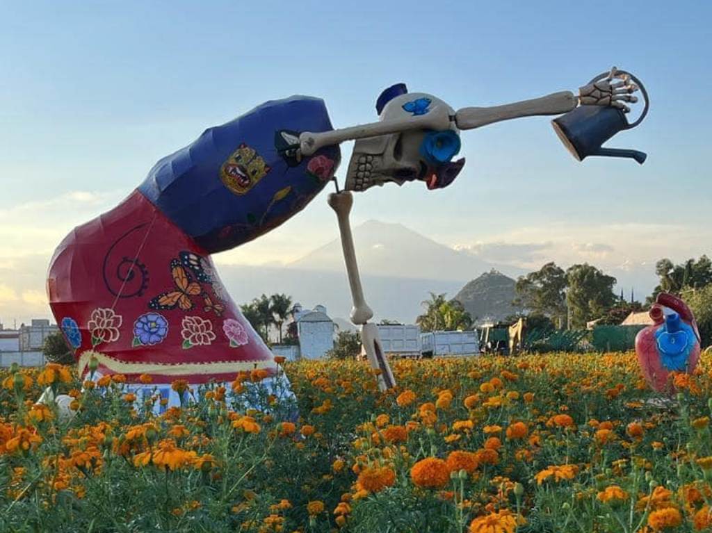 Valle de Catrinas 2022: lánzate a Atlixco a ver las calaveras gigantes