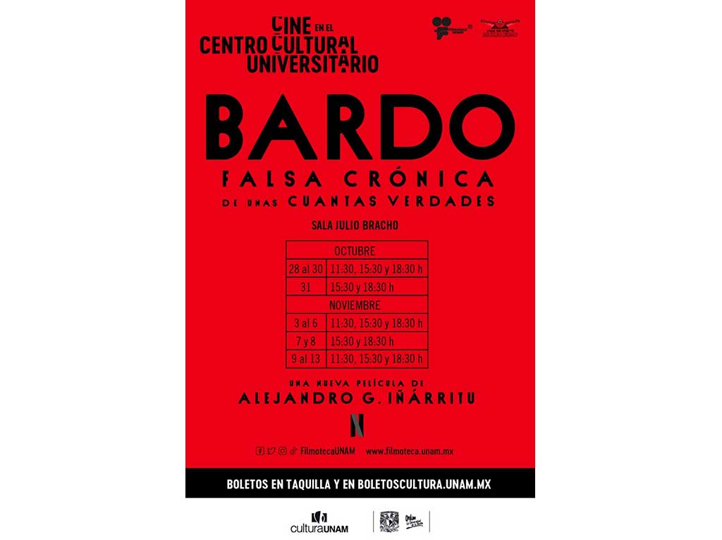 Bardo, de Alejandro G. Iñárritu en las salas de la UNAM