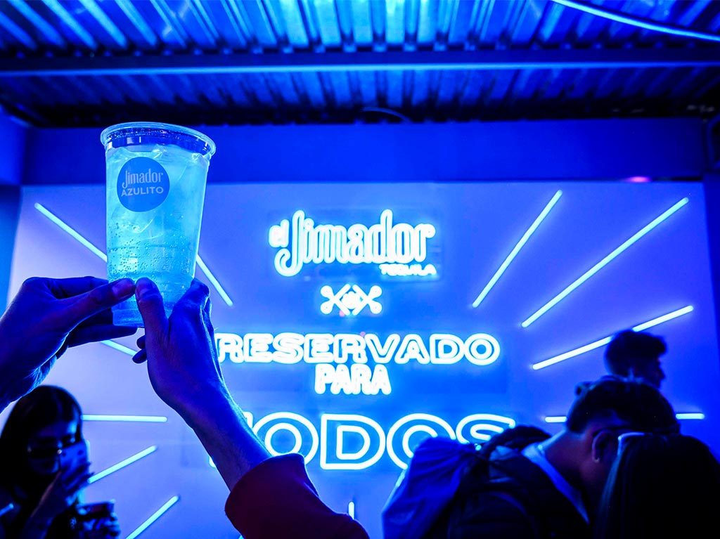 Reservado para todos fue la campaña de el Jimador que lanzó en el Flow Fest