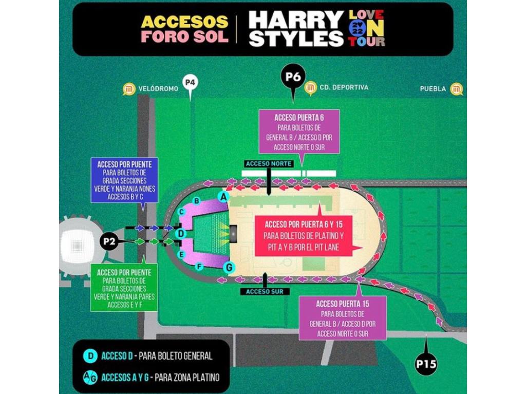 mapa-accesos-foro-sol-concierto-harry-styles