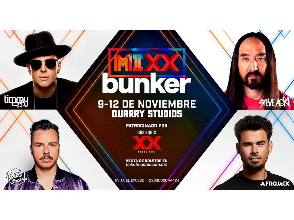 Música, experiencias inmersivas y mucho más en MIXX Bunker