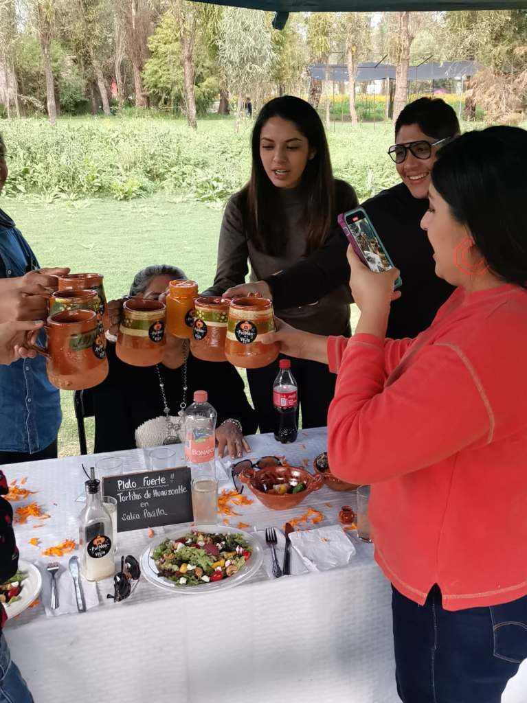 degustación de pulque de Navidad en Xochimilco