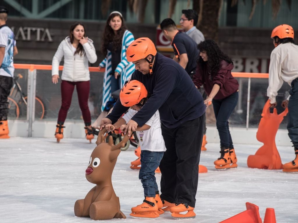 Pista de Hielo en la Alcaldía Álvaro Obregón