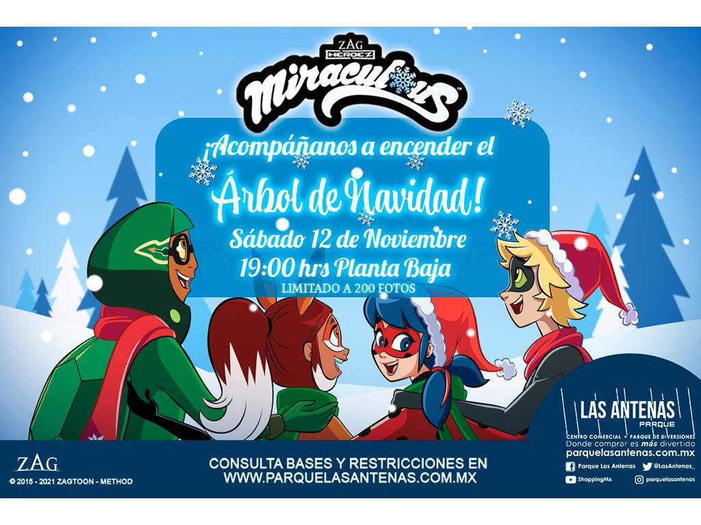 ¡Comienzan los encendidos de árboles navideños, no te los pierdas!