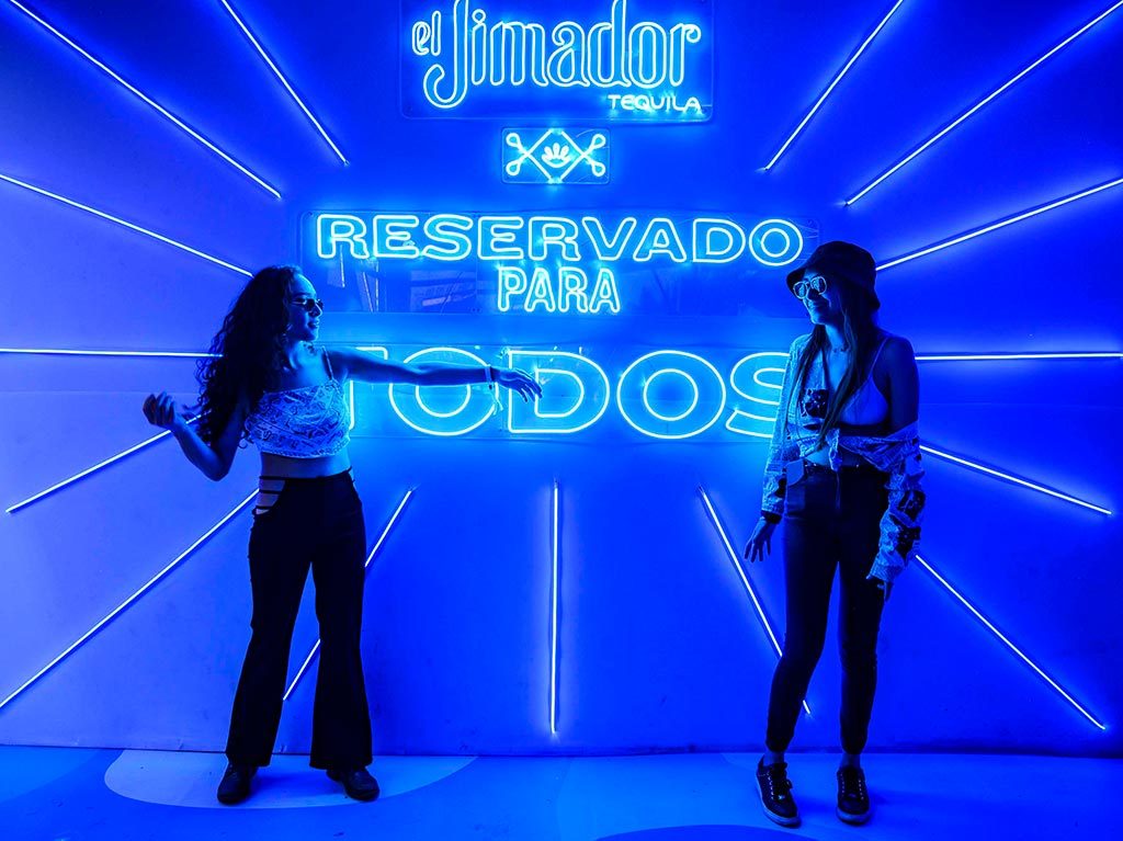 Reservado para todos fue la campaña de el Jimador que lanzó en el Flow Fest