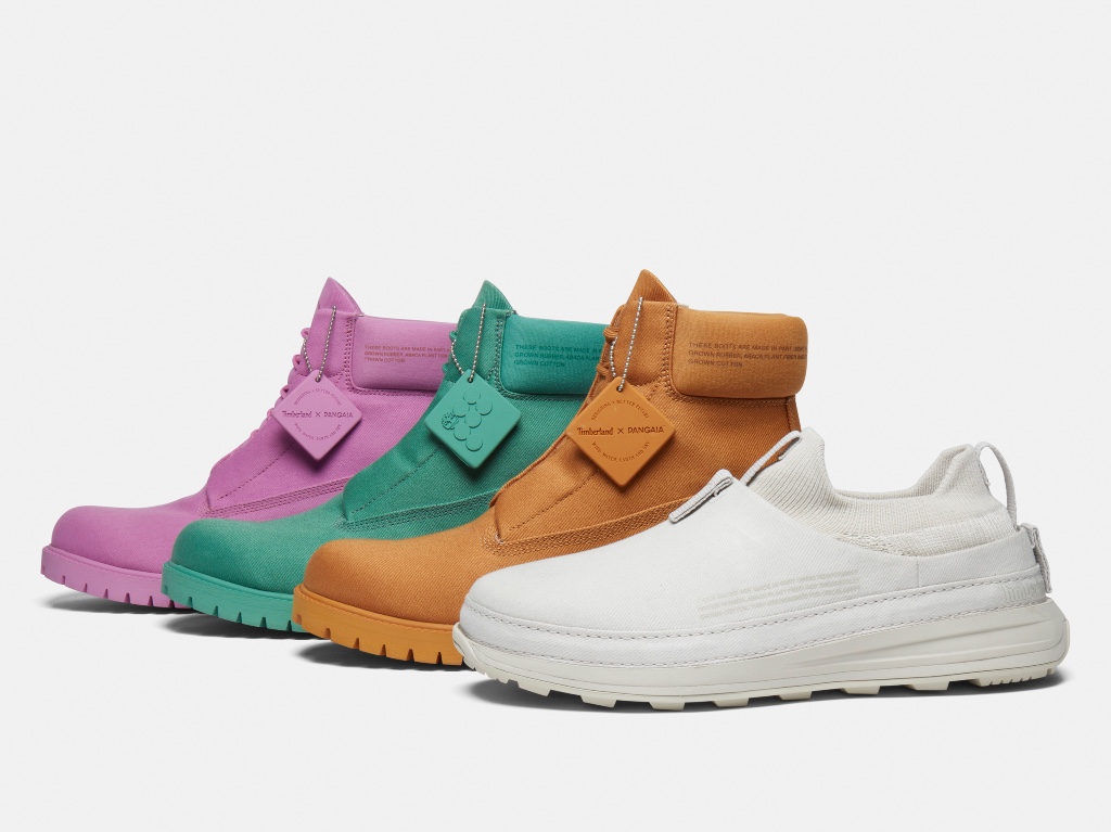 Timberland x PANGAIA llega con una colección ecológica que enamora con sus colores