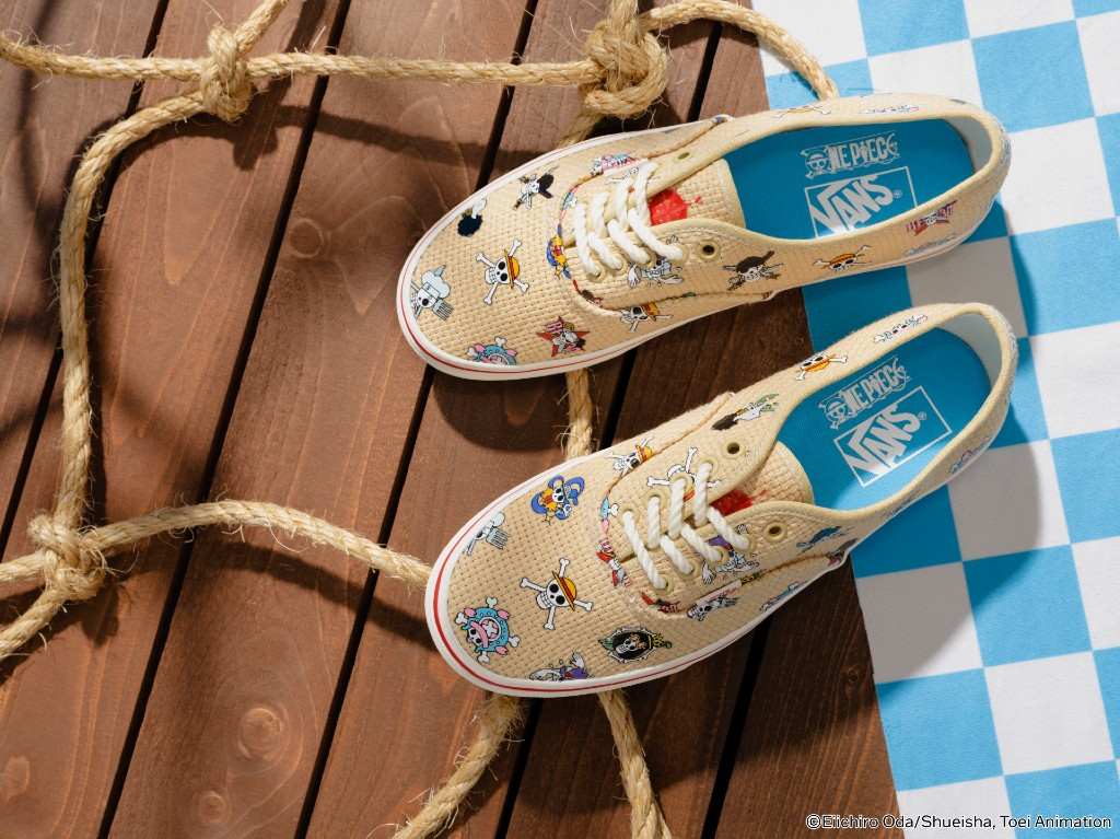 Siente el poder de la amistad con la nueva colección de ropa y calzado Vans X One Piece