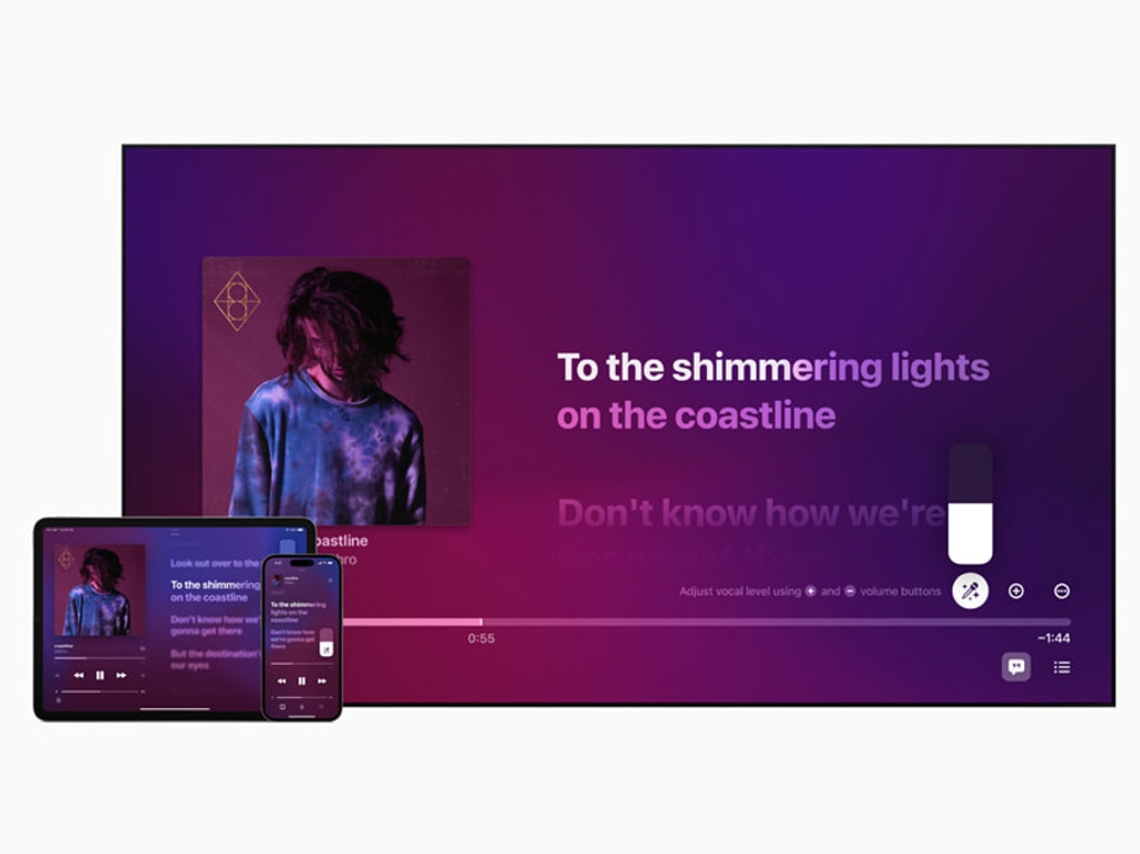 Apple Music Sing: ahora puedes cantar karaoke desde la app