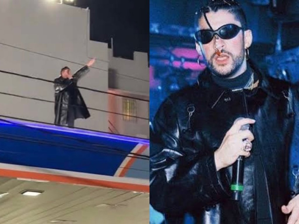 Así fue el concierto gratis de Bad Bunny en una gasolinera