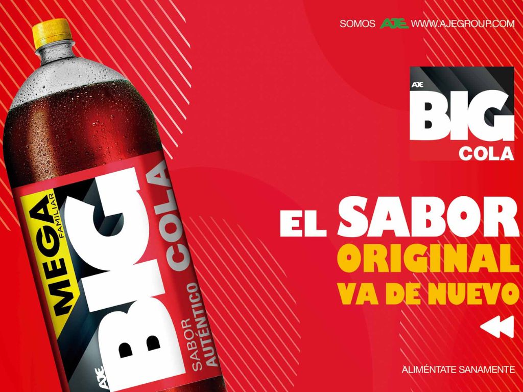 ¡Comparte en grande con Big Cola!