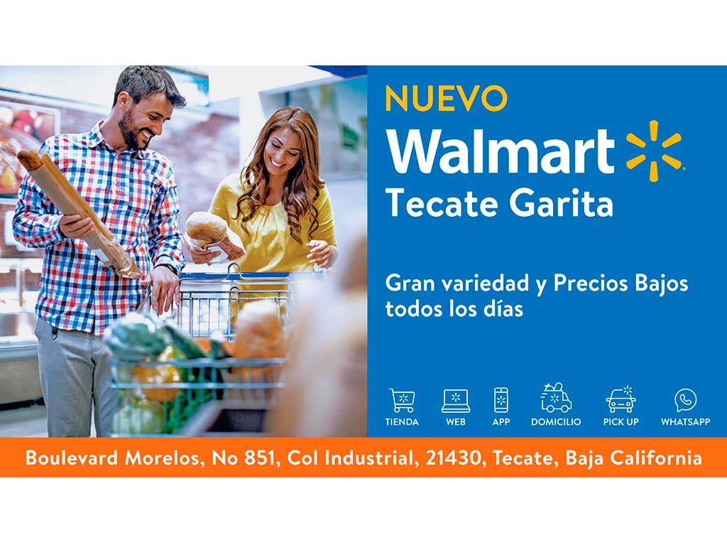 ¡Buenas noticias! Walmart abre nueva sucursal en Tecate, Baja California