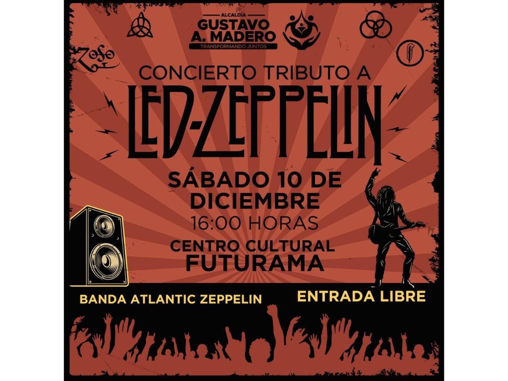 Tributo a Led Zeppelin en Centro Cultural Futurama 0