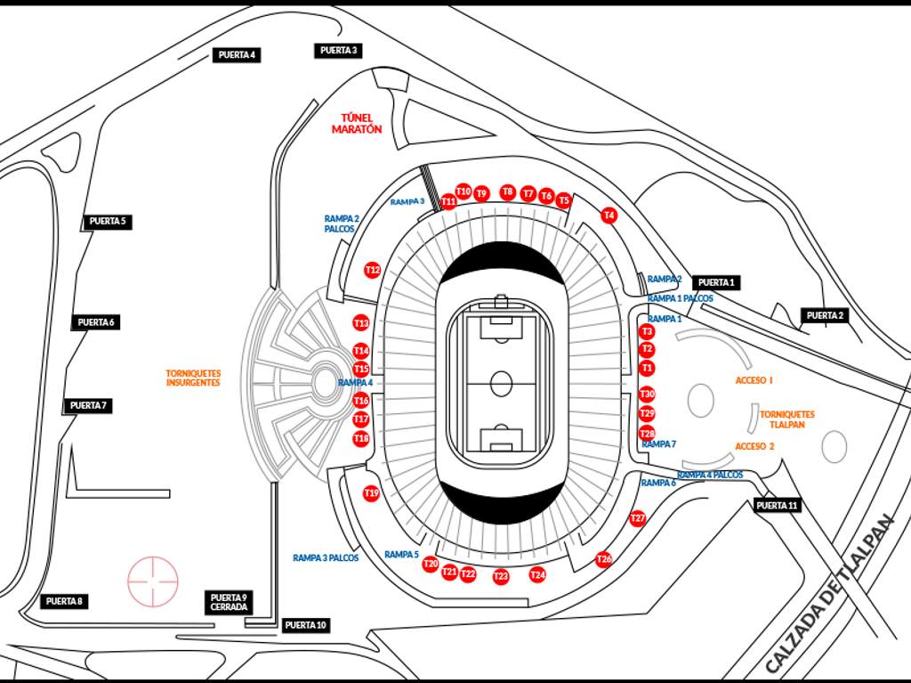 mapa-accesos-estadio-azteca