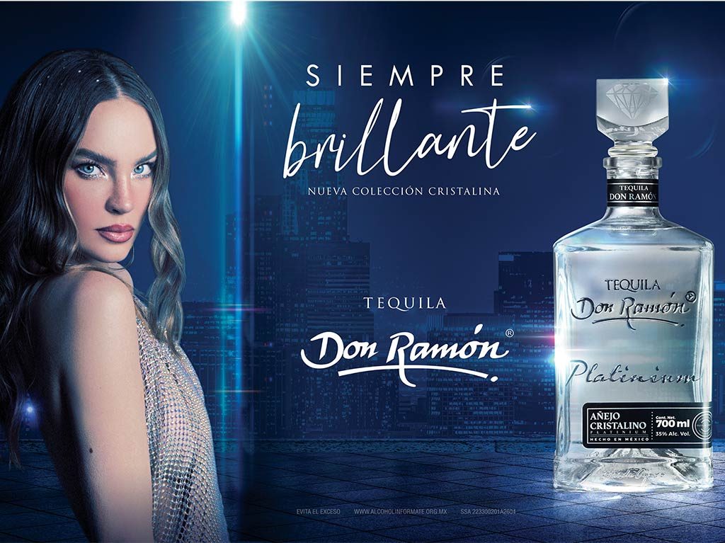 Tequila Don Ramón presenta su nueva colección PLATINUM cristalina