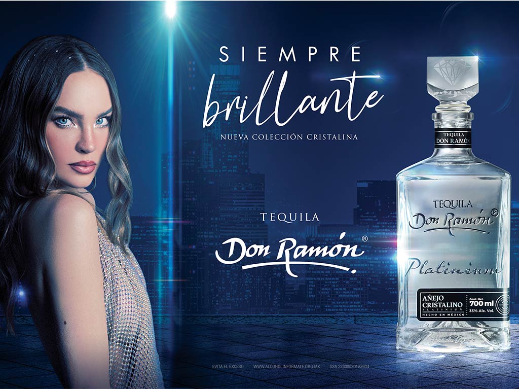 Tequila Don Ramón presenta su nueva colección Platinium Cristalina