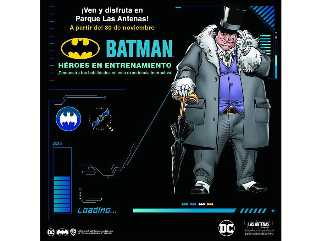 ¡Únete al equipo de justicieros de Batman en Parque Las Antenas!