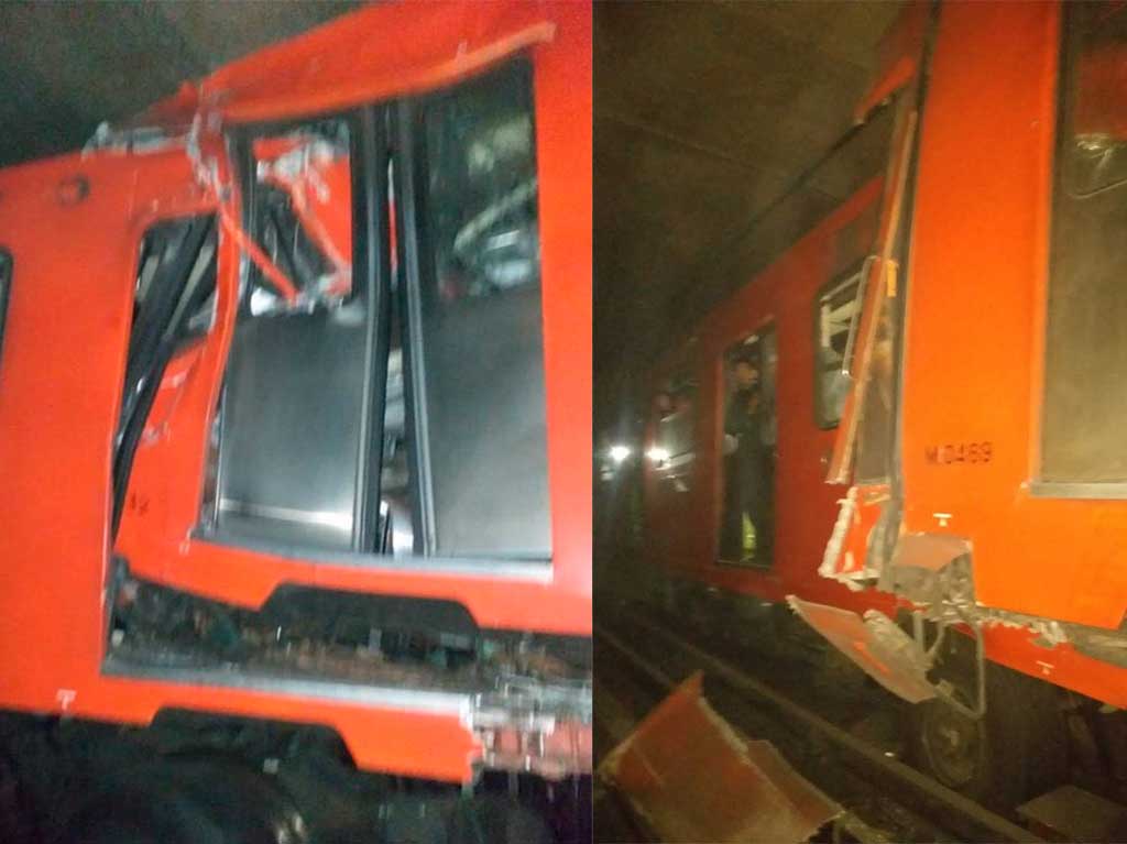 Choque en la L3 del Metro CDMX: 57 lesionados y un muerto