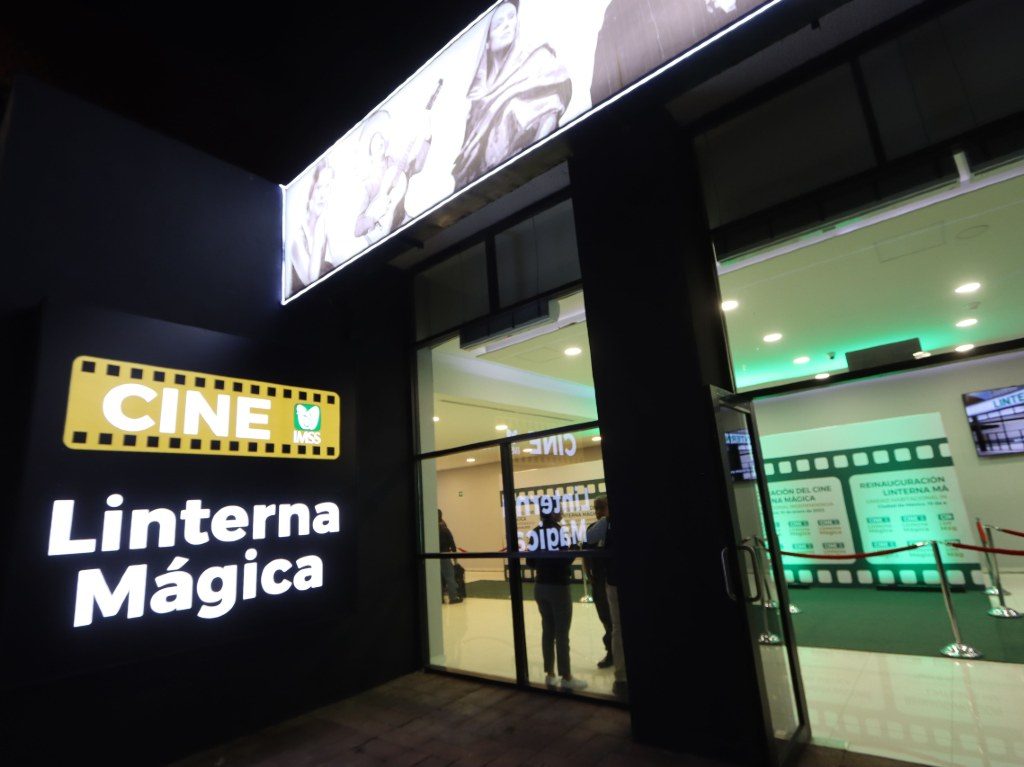Cine Linterna Mágica del IMSS ya abrió sus puertas ¡Así luce!