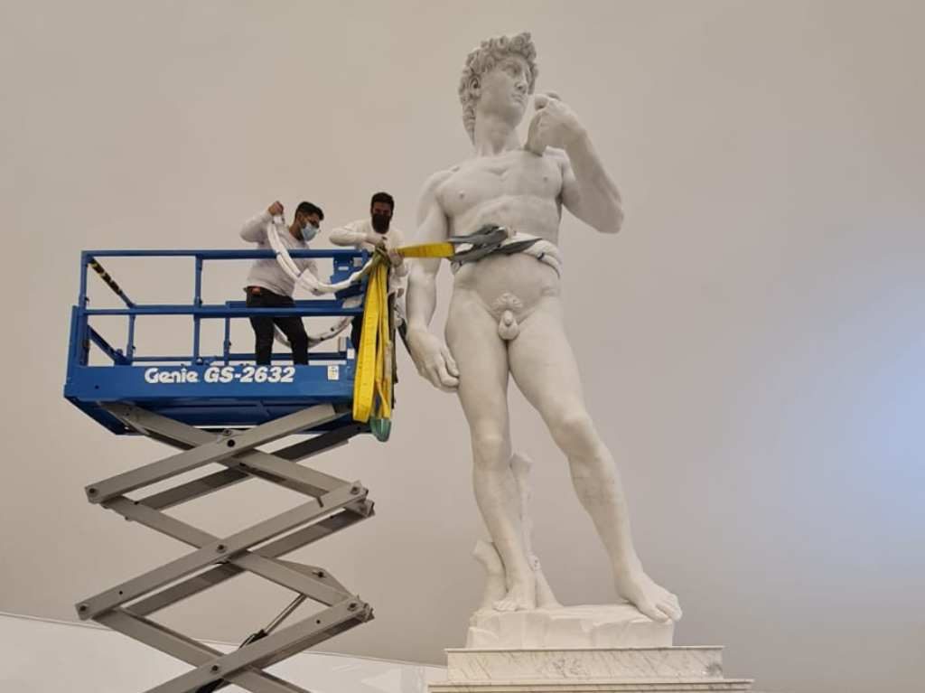 Conoce 'El David' de Miguel Ángel en el Museo Soumaya