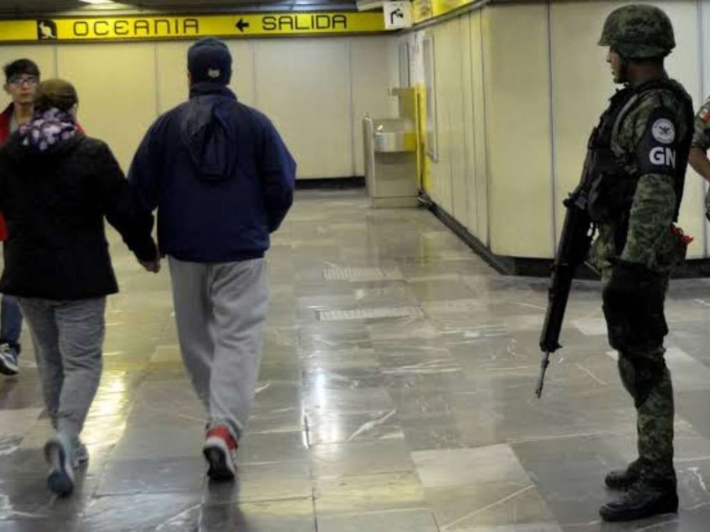 Guardia Nacional vigilará el Metro de la CDMX 