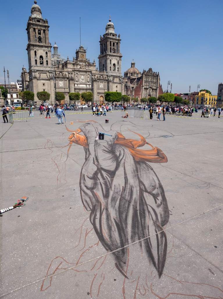 Febrero Graffitero: Harán corazones gigantes en el Zócalo de CDMX