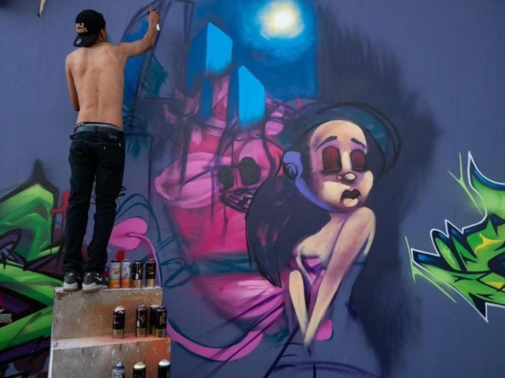 Febrero Graffitero: Harán corazones gigantes en el Zócalo de CDMX