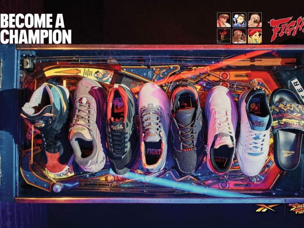 Reebok X Street Fighter: una colección llena de nostalgia gamer