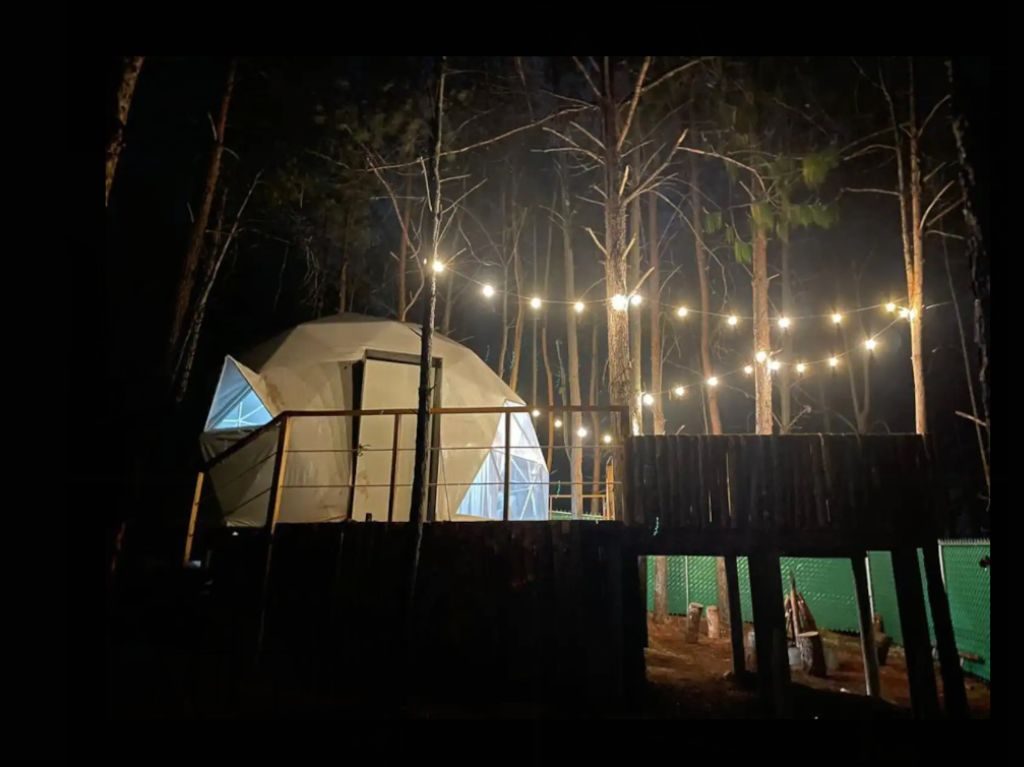 Airbnb-bienestar- glamping exterior